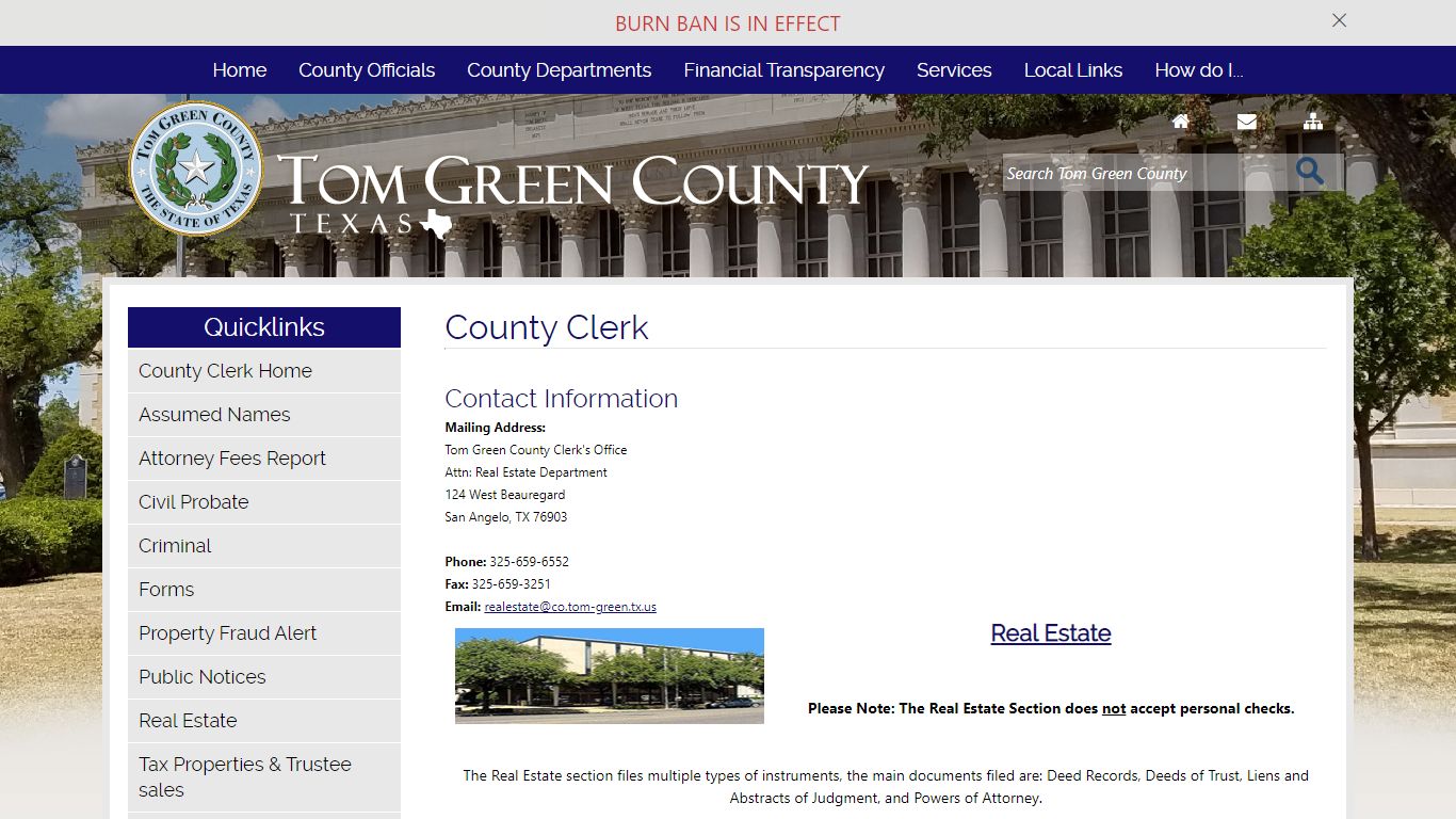 Tom Green County